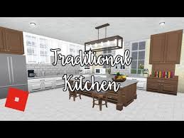 Welcome to bloxburg tutorial fancy angled steps. Welcome To Bloxburg Traditional Kitchen Speed Build