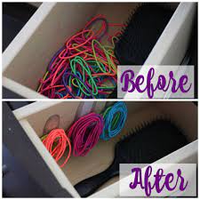 Quick Tip Organized Elastic Ponytail Holders Easy And Efficient Organizing Hair Accessories Hair Accessories Storage Hair Tie Organizer