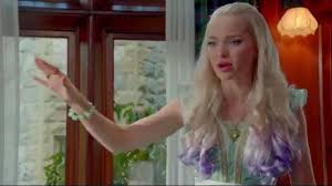 When the pressure to be royally perfect becomes too much for mal (dove cameron), she flees auradon only to have evie (sofia carson) and the rest of the gang sneak onto. The Blonde Wig Of Mal Dove Cameron In The Descendants 2 Spotern