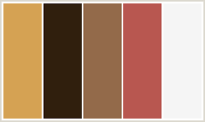 Lean into brown's copper side by pairing it with orange or red of equal intensity. Brown Color Schemes Brown Color Combinations Brown Color Palettes