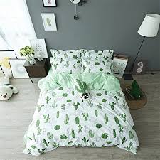Auvoau Simple Cactus Bedding Children S Cartoon Duvet Cov Https Www Amazon Com Dp B01kqbscha Ref Cm Sw R Duvet Bedding Kids Bedroom Sets Bed Duvet Covers