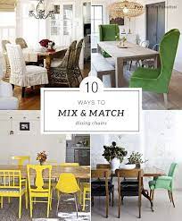The copyright extortion trolls* got mad at me for posting this a while back so i took it down, but it's the best example out there of mixing three different chairs. How To Mix And Match Dining Chairs Mix Match Dining Chairs Mixed Dining Chairs Dining Chairs