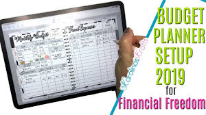 Or buy it now for mac or windows: Budget Planner Setup 2019 In My Digital Planner On Ipad Pro How To Budget For Financial Freedom Youtube