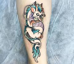Shop socks designed and sold by independent artists. Haku Dragon Tattoo By Kate Holt Post 27919