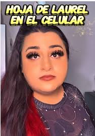 Hoja De Laurel Y Ruda En El Celular
