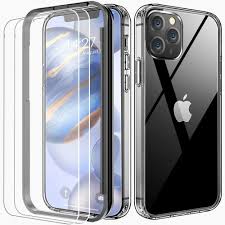Floveme Compatible With Iphone 12 Case Clear With Screen Protector 2 Pack 2020 Iphone 12 Pro Cle Best Iphone Screen Protector Iphone Magsafe