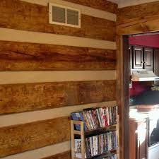 Interior Rough Board Finish With Chinking Google Search Log Home Interiors Log Cabin Interior Cabin Interiors