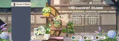 Genshin Impact Dreams Of Bloom Event Guide