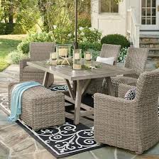 Bridgeport Trestle Dining Table In 2020 Outdoor Wicker Seating Trestle Dining Tables Outdoor Dining