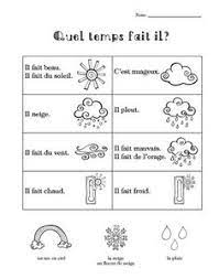 Printable worksheets for cbse class 2. Weather Worksheet New 75 Worksheets On Weather In French