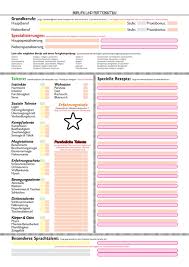 Bist du auf der suche nach dem idealen. Yap Design Charakterbogen