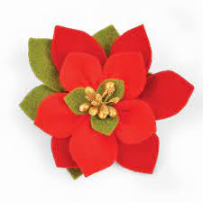 Sizzix Bigz Die Build A Bloom Poinsettia Sizzix Poinsettia Flower Poinsettia