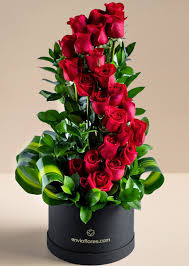 From the plural of rosa 'rose'. 24 Rosas En Caja