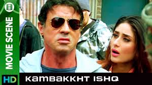 Sylvester Stallone Saves The Day Kambakkht Ishq Movie Scene Youtube