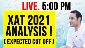 Xat 2021 Analysis Percentile Vs Score Youtube