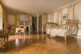 Madame Du Barry S Apartment In 1770 Versailles Castles Of Versailles Original Paint On Paneling Interieurs Du Chateau Grand Palais Versailles