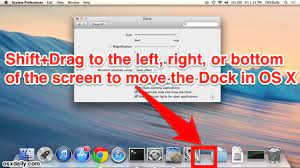 The dock, a fundamental part of the mac operating system, provides a very simple way to access your most frequently used apps, files, and folders. How To Move The Dock Position In Mac Os X Osxdaily
