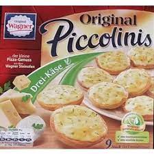 Rezept für die leckeren herzhaften 3 käse piccolinis pizza wie von wagner. 4009233014347 Codecheck Info