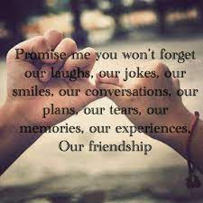 It's letting them know you appreciate them and care about their feelings. Pinky Promise Friends Quotes Best Friend Quotes Bff Quotes