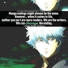 Although you can't see it, i feel it going right through my head and down to my legs, and i know. Manga Endings Might Always Be The Same However When It Comes To Life Neither You Nor I Are Mere Readers Anime Quotes Inspirational Manga Quotes Anime Quotes