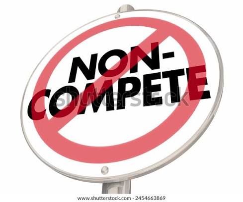 Non-compete Sign No Competition Symbol Warning Stock Illustration  2454663869 | Shutterstock