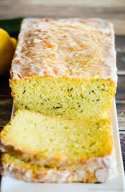 What are some lemon zucchini recipes. Glazed Lemon Zucchini Bread Recipe Creations By Kara