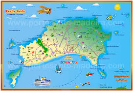 The island of porto santo is a 9km beach of yellow sand, attached to a small island of 42.48 km² in which 5500 people live. Porto Santo Island Portugal Cruise Port