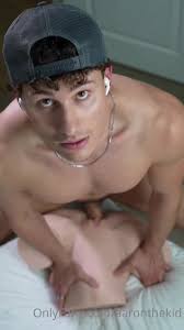 Aaron fucks a pussy toy until he cums - BoyFriendTV.com