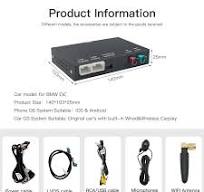 Wireless CarPlay Android For BMW NBT CIC System 1 2 3 4 5 Series X1 X3 X4  X5 F20 F21 F30 F31 F34 F10 F48 F25 F26 F15 F60 F10 E84 - AliExpress 34