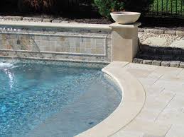 12×24 silver travertine pool coping has soft grays, cool whites, and hints of a blue undertone. How To Choose The Best Stone Pool Deck Stoneworks Wholesaling
