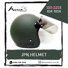 Kaca helm bogo warna dark smoke merk igloo. Helm Bogo Jpn Army Doff Kaca Datar Cembung Shopee Indonesia