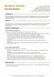 Application the post assistant equipped happymess accountant. Accounting Assistant Resume Samples Qwikresume