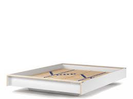 Betten online kaufen xxxlutz.de von boxspringbetten bis wasserbetten zusätzliche funktionen unterschiedliche größen jetzt günstig bestellen! Muller Small Living Flai Bett 160 X 200 Ohne Kopfteil Cpl Weiss Mit Lattenrost Von Kaschkasch 2015 Designermobel Von Smow De