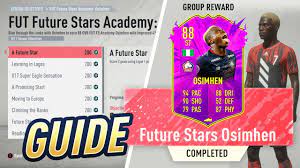The 86 overall version looks decent, but first let's go through the challenges. How To Get Future Stars Osimhen Quickly Fifa 20 Season 4 Objective Youtube