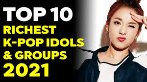 Top 10 Richest K Pop Idols Groups 2021 Youtube