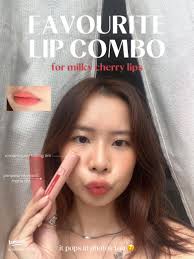 The Ultimate Cherry Lip Tint for Dark Lips