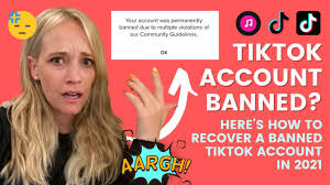Tiktok Account Banned Here S How To Recover A Banned Tiktok Account In 2021 Youtube