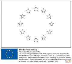 Aufgelistet werden die 48 flaggen der in europa liegenden länder vollständig oder teilweise sowie die flagge der republik zypern welche zwar geographisch in asien liegt politisch und kulturell aber zu europa gezählt wird. Bandera De Europa Para Colorear Malvorlagen Vorlagen Flaggen Zum Ausmalen