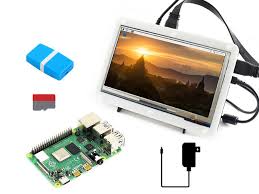 A touchscreen interfaces with your computer via two connections: Raspberry Pi 4 Model B Display Kit 7inch Capacitive Touch Lcd Micro Sd Card Etc