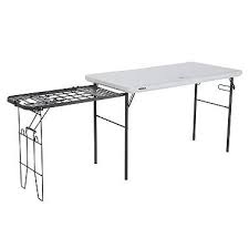 Lifetime 4 Foot Tailgate Table With Wire Pull Out Sam S Club Tailgate Table Metal Grill Camping Table