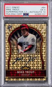 A rare mike trout rookie baseball card has the potential to set a new record when it goes up for auction tuesday. Most Valuable Mike Trout Cards 2020 Ranked Buying Guide Values