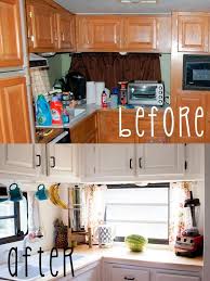 Rv Kitchen Update White Kitchen Cabinets Rv Kitchen Remodel Camper Makeover Remodeled Campers