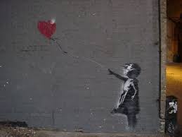 Banksy Girl With Balloon London Unurth Street Art Banksy Art Its A Girl Balloons Banksy