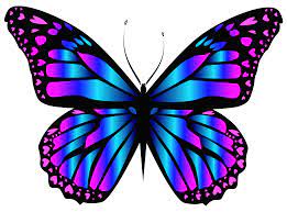 Blue And Purple Butterfly Png Clipar Image Purple Butterfly Tattoo Butterfly Clip Art Butterfly Tattoo Designs