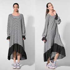 Black And White Striped Maxi Dress Plus Size Black And White Plus Size Maxi Dress Light Summer Casual Dress Striped Plus Size Dress Elegant Dress With Long Sleeves 022 323 Striped Plus Size Dresses Plus Size Maxi Dresses Long Sleeve