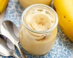 Recette De Creme De Banane A L Avoine Pour Petit Dej Detox Recette Creme De Banane Recette De Petit Dejeuner Recette Creme