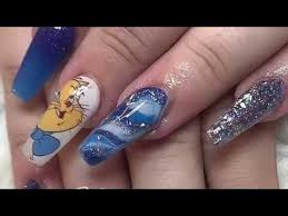 See more ideas about disney nails, nail art disney, nails. Disney Acrylic Nails Aristocat Pink Nails Glitterbels Water Decals Ud83dudc95 Nails Ainsley Journal