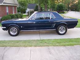 Image result for Nightmist Blue 1966 Mustang