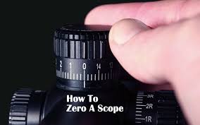 Zeroing scope related to some issues. How To Zero A Scope Without Firing Basics 3 Steps Analysis Adjustment