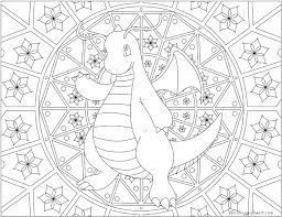 Download and print these dragonite coloring pages for free. Download Hd Adult Pokemon Coloring Page Dragonite Pokemon Color Pages Hard Transparent Png Image Nicepng Com